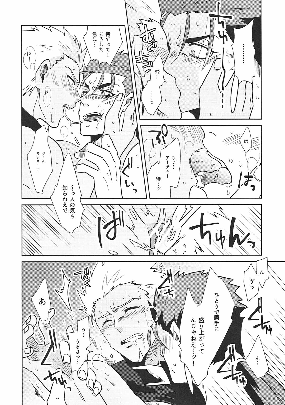いやよいやよもすきのうち【Fateシリーズ/槍弓】 page 13