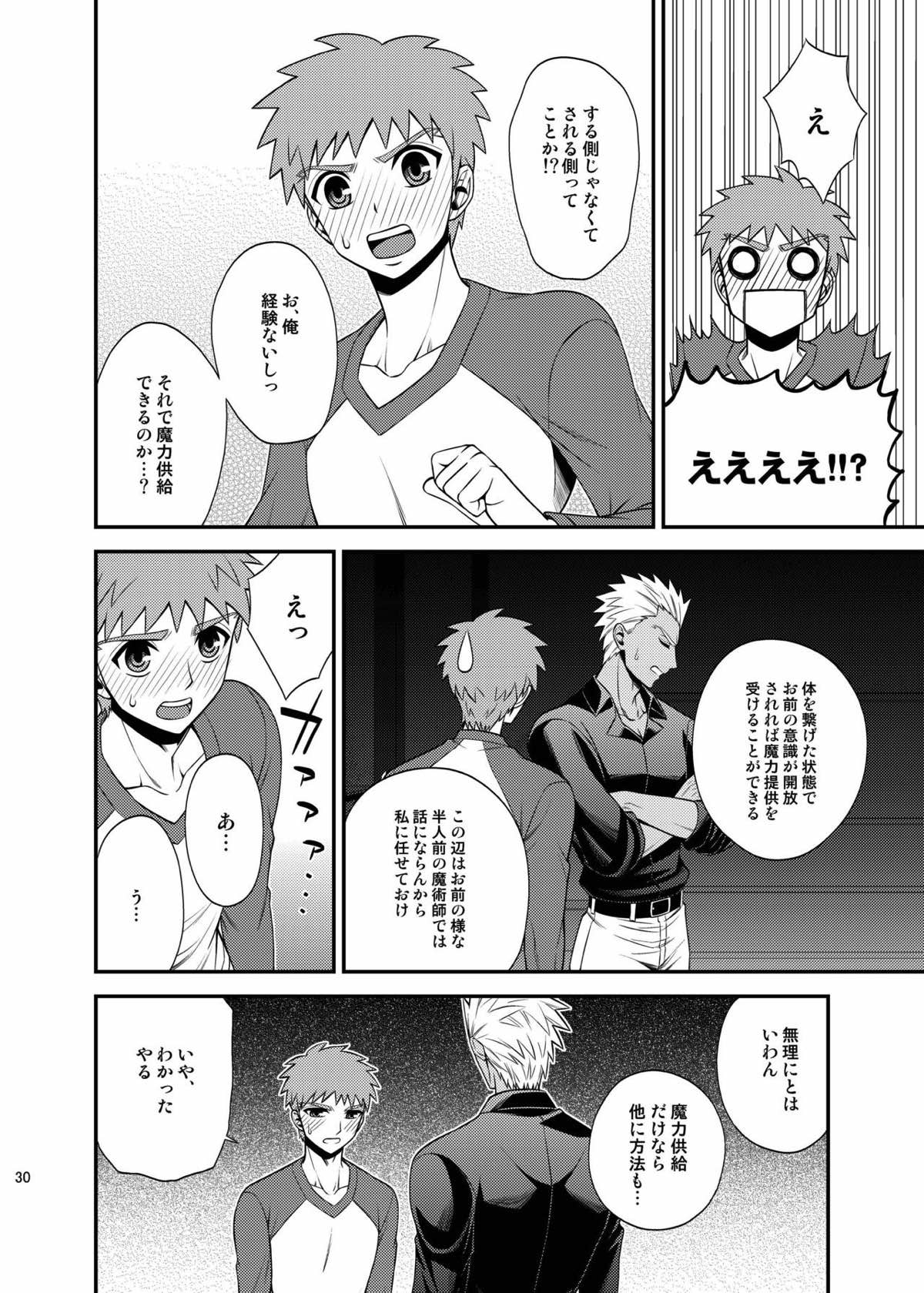 さいごのよるに【Fateシリーズ/弓士】 page 29