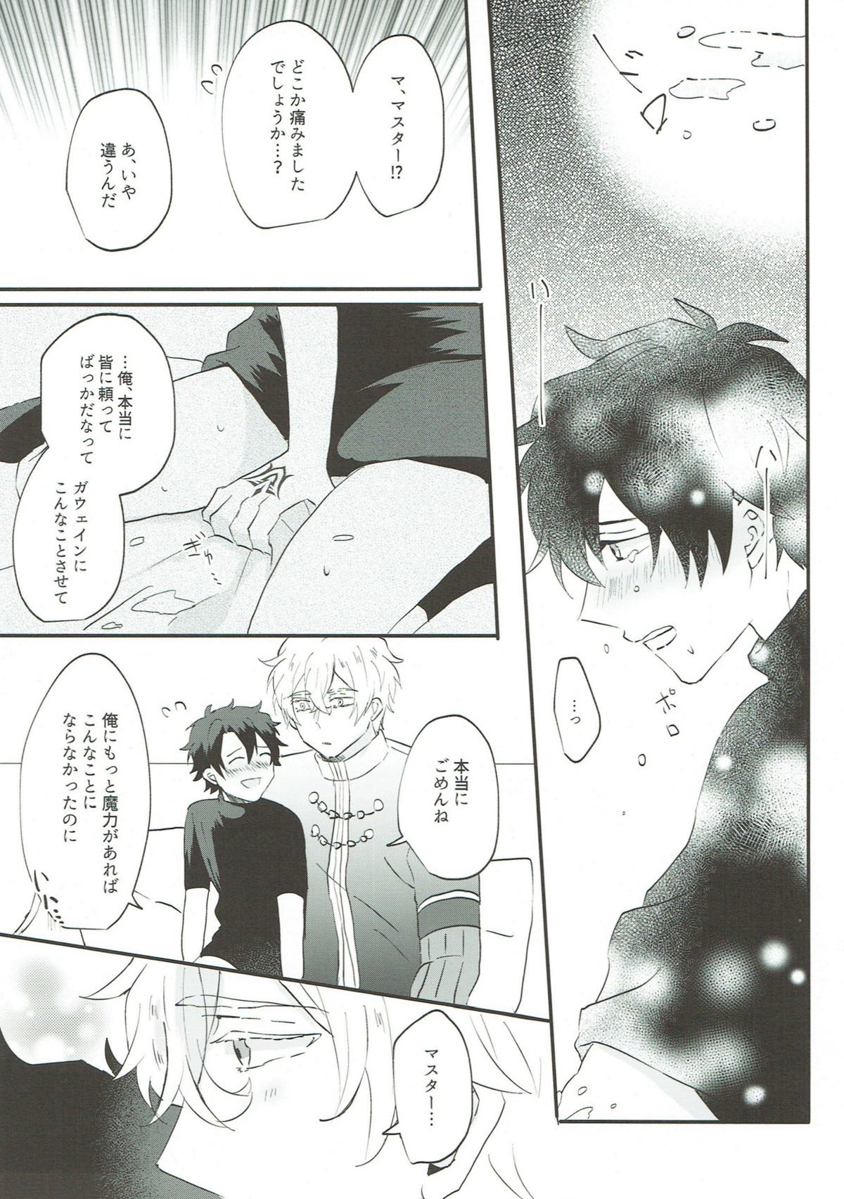騎士様が躊躇しなさすぎて逆に俺が戸惑っている!!【Fateシリーズ/ガヴェぐだ♂】 page 14