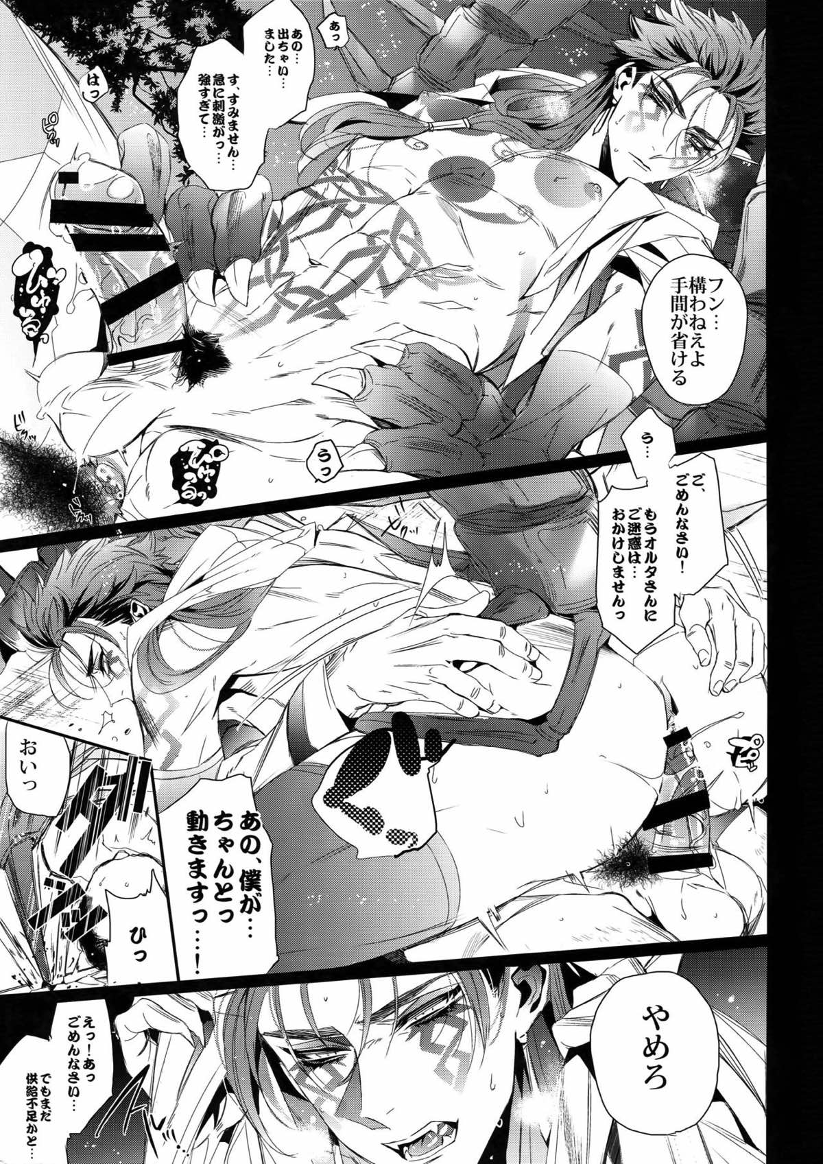 オルタナティヴセックス【Fateシリーズ/モブマスター♂×クー・フーリン・オルタ】 page 12