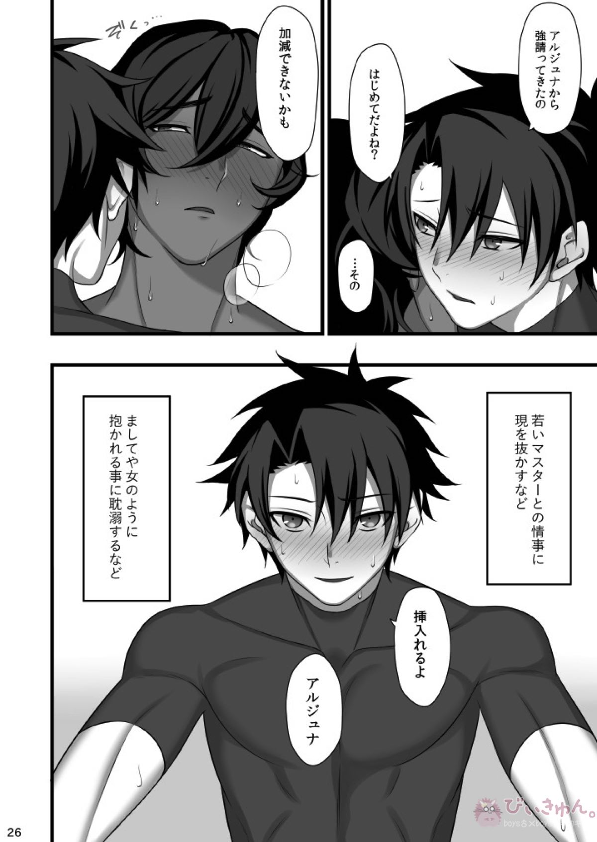 甘い綻び【Fateシリーズ/ぐだ男×アルジュナ】 page 25