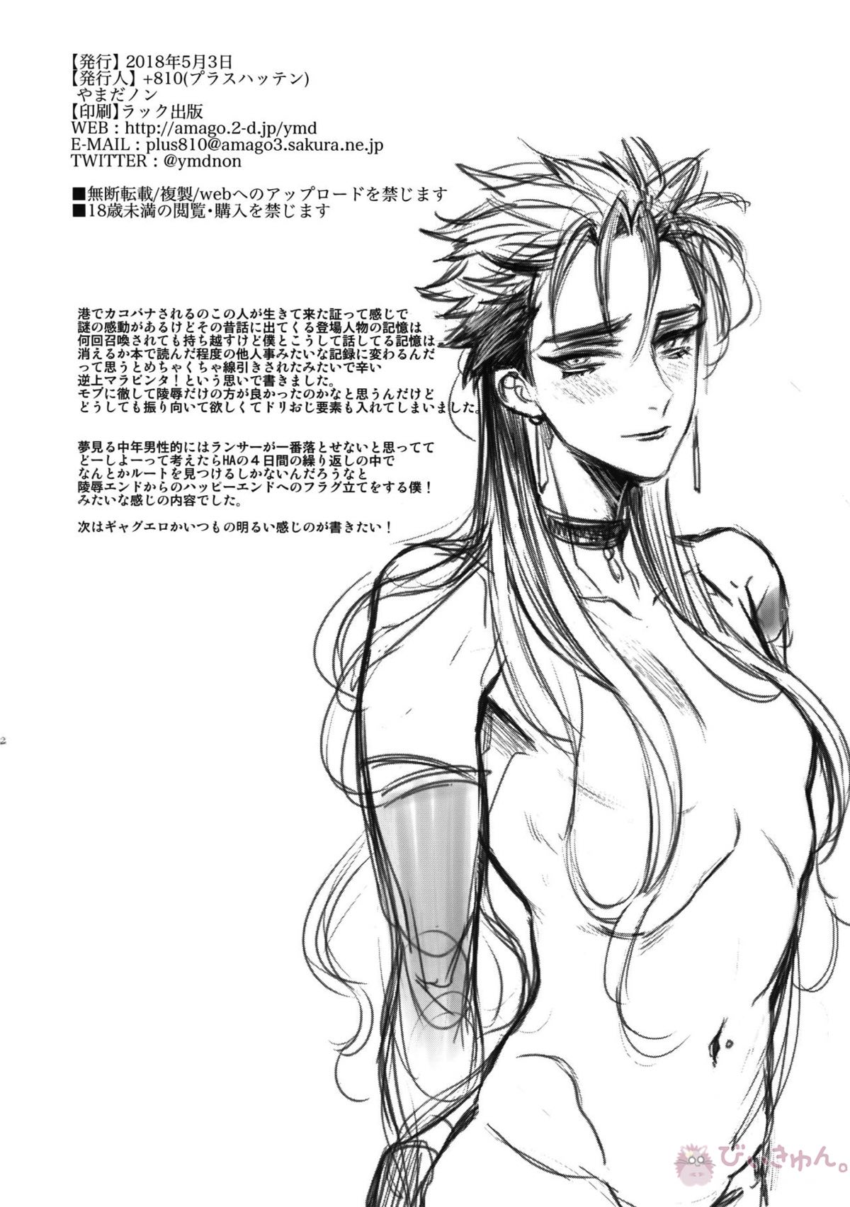 英雄の残滓【Fateシリーズ/モブ×クー・フーリン(ランサー)】 page 21