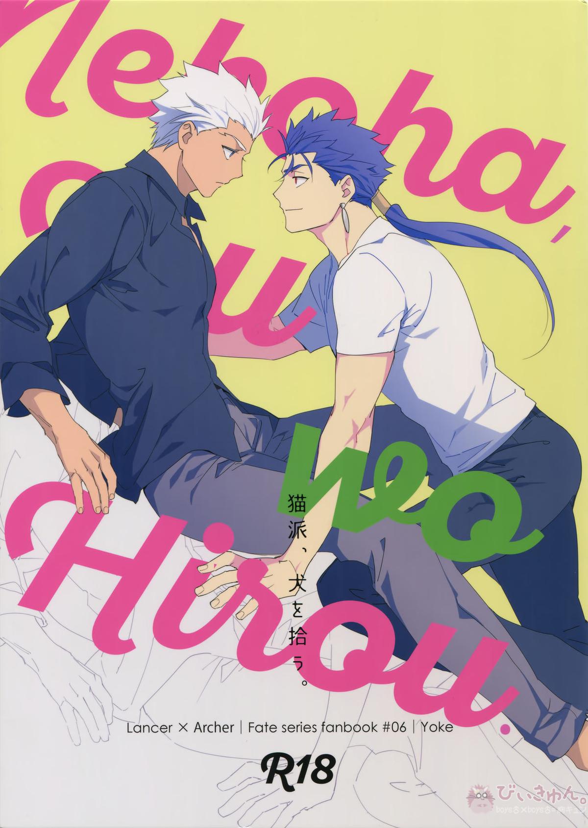 BL manga "猫派、犬を拾う。【Fateシリーズ/槍弓】" cover image