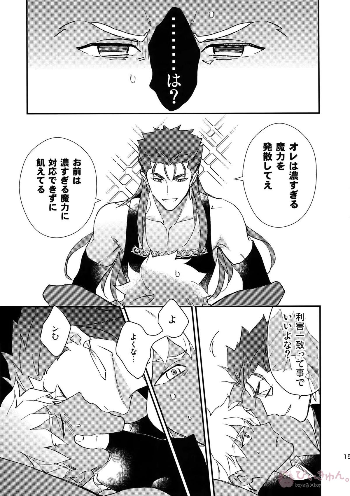 泥と煙【Fateシリーズ/キャス影弓(クー・フーリン×シャドウサーヴァントのエミヤ)】 page 14