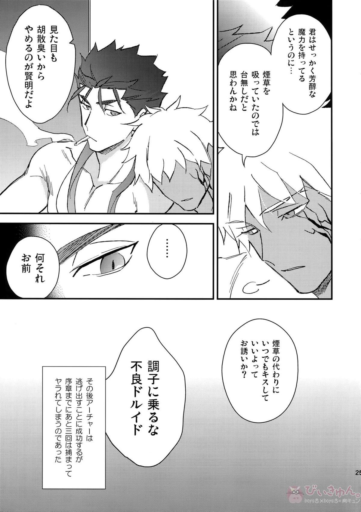 泥と煙【Fateシリーズ/キャス影弓(クー・フーリン×シャドウサーヴァントのエミヤ)】 page 24