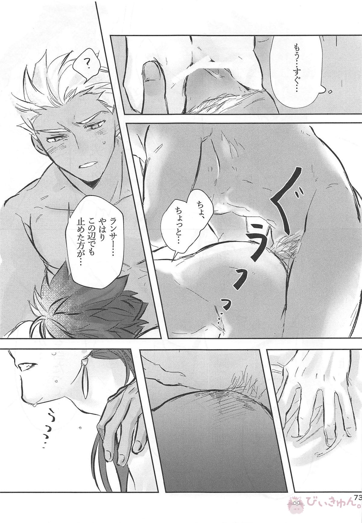 猛犬行動矯正書【Fateシリーズ/弓槍】 page 74