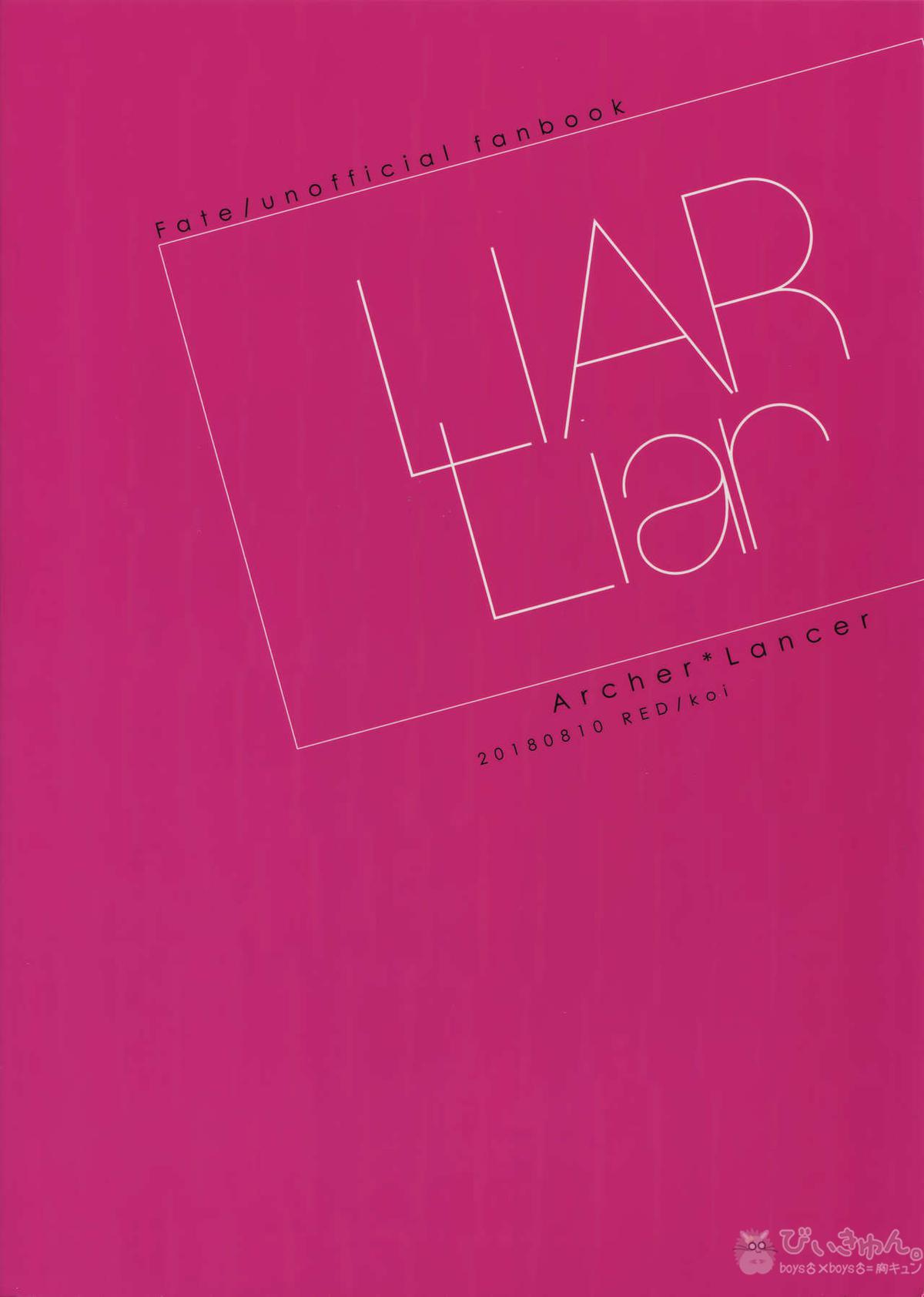 LIAR Liar【Fateシリーズ/弓槍】 page 38
