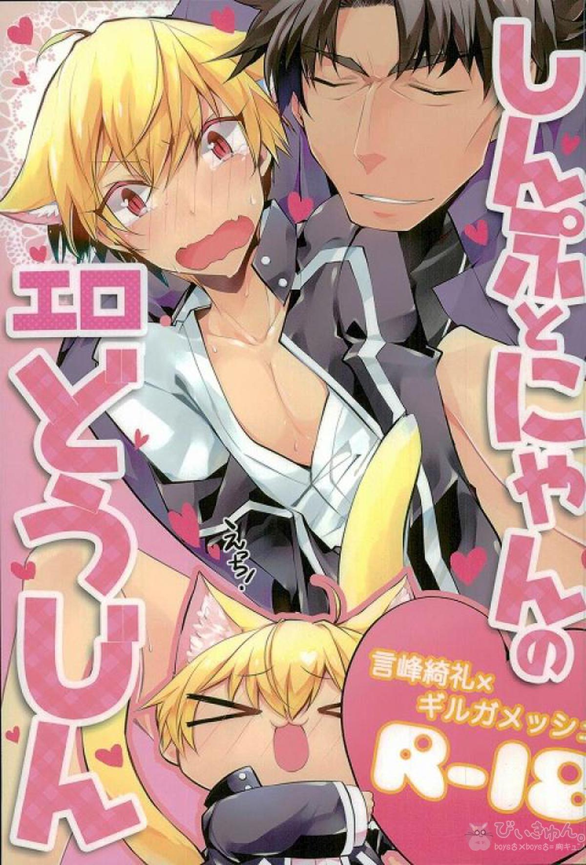 BL manga "しんぷとにゃんのエロどうじん【Fateシリーズ/言×ギル】" cover image