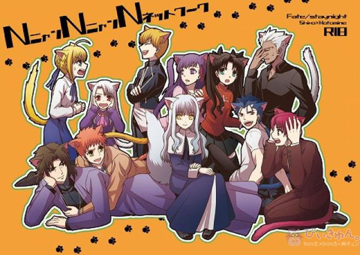 NニャンNニャンNネットワーク【Fateシリーズ/士郎×言峰】