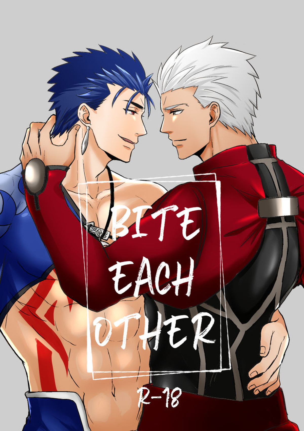 BL manga "BITE EACH OTHER【Fateシリーズ/槍弓】" cover image