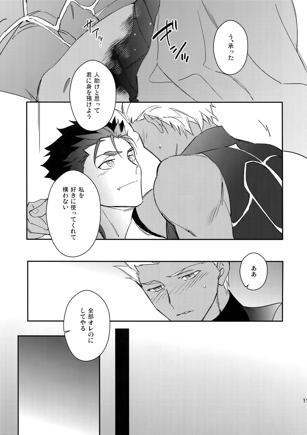愛の妙薬【Fateシリーズ/槍弓】 page 18