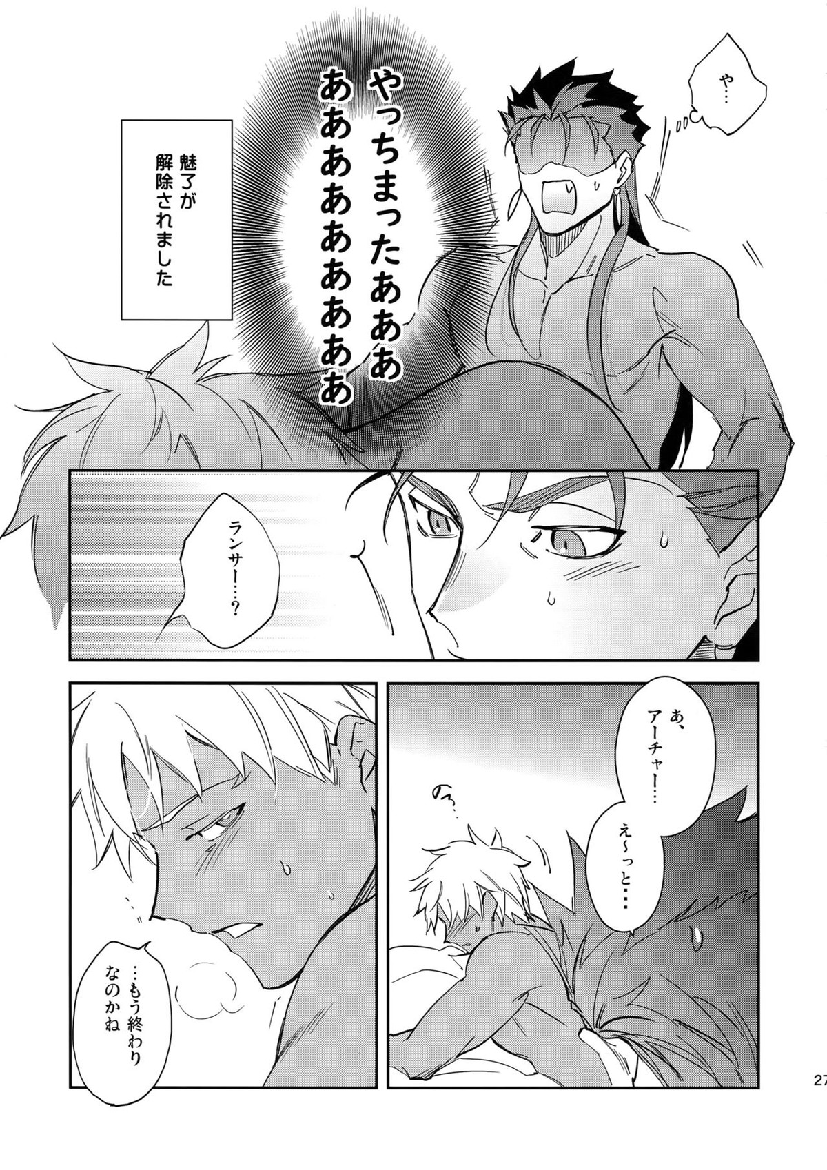 愛の妙薬【Fateシリーズ/槍弓】 page 26