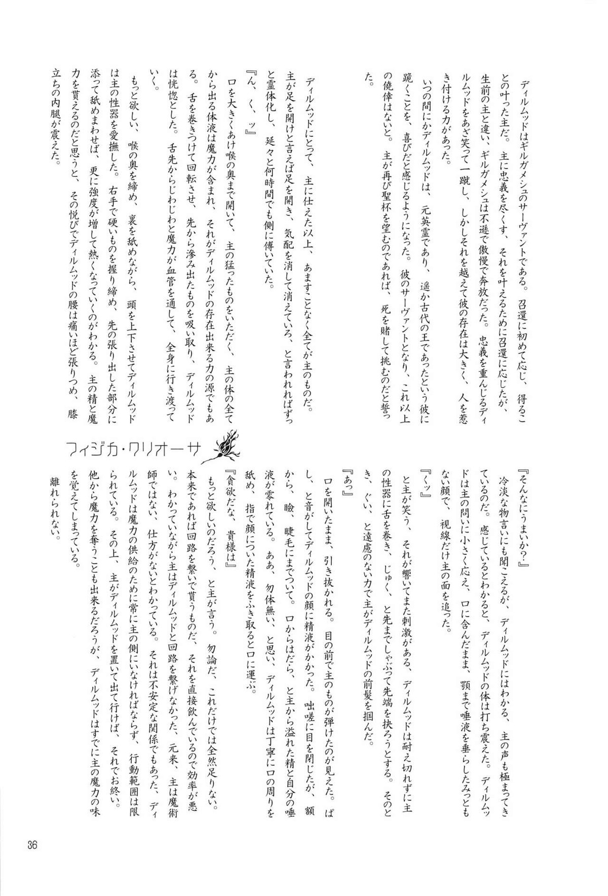 Enigma【Fateシリーズ/ギルディル】 page 36