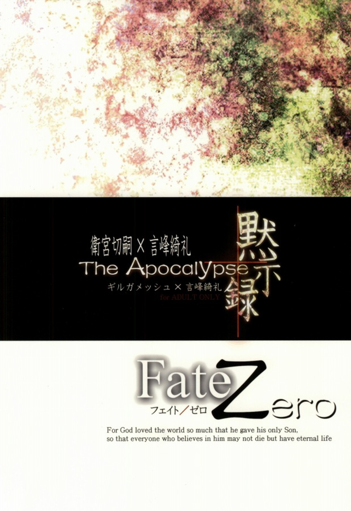 The Apocalypse～黙示録～【Fateシリーズ/士郎×言峰】 page 38