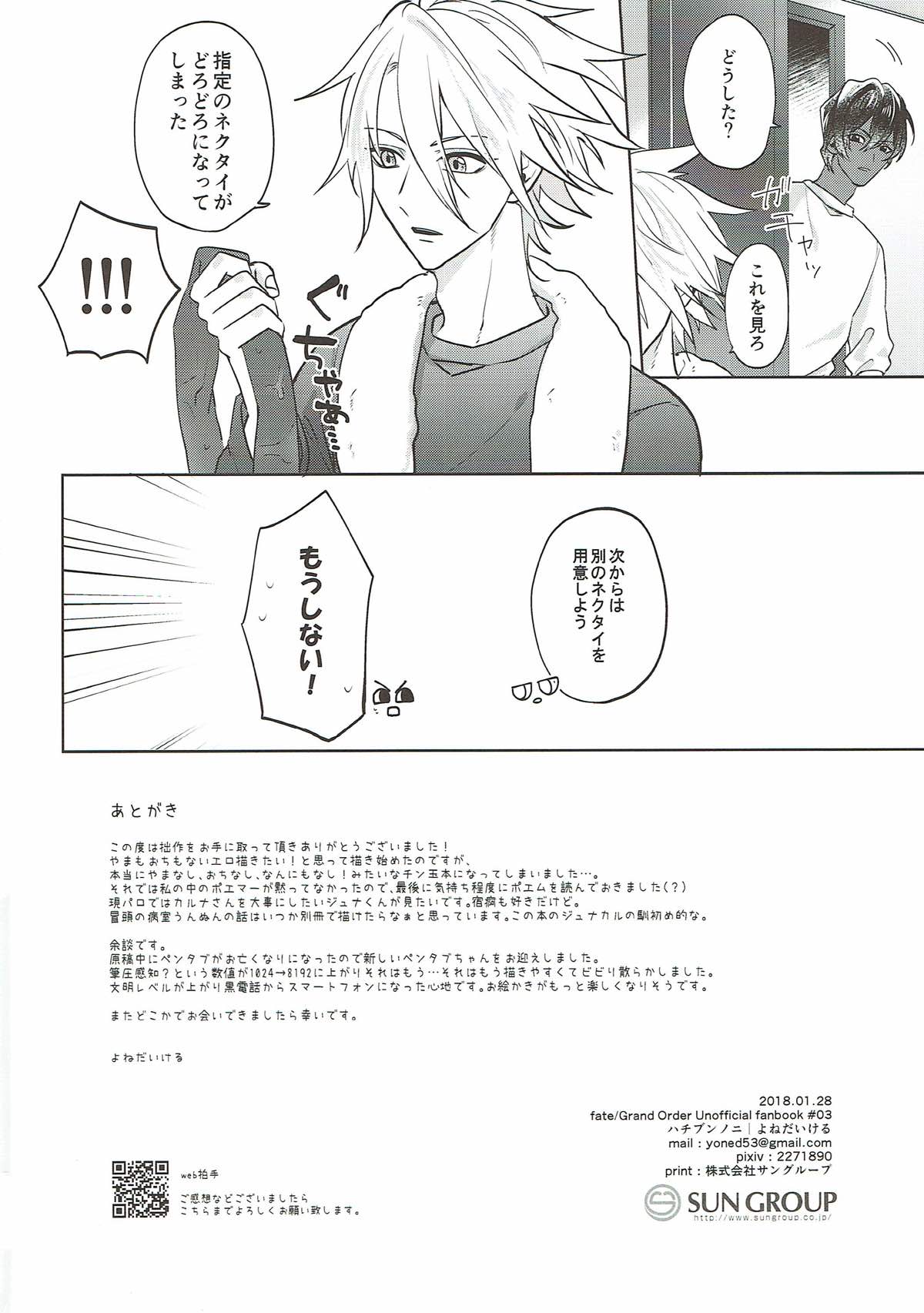 sense【Fateシリーズ/ジュナカル】 page 29