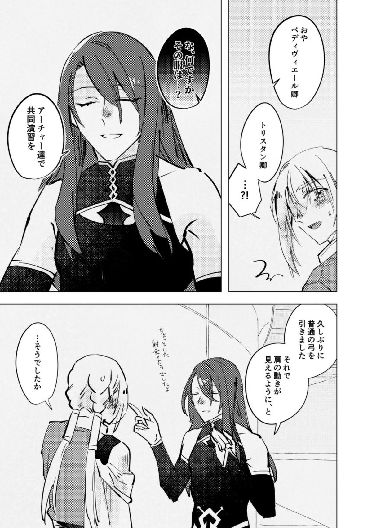tri and error【Fateシリーズ/ベディ×トリスタン】 page 14