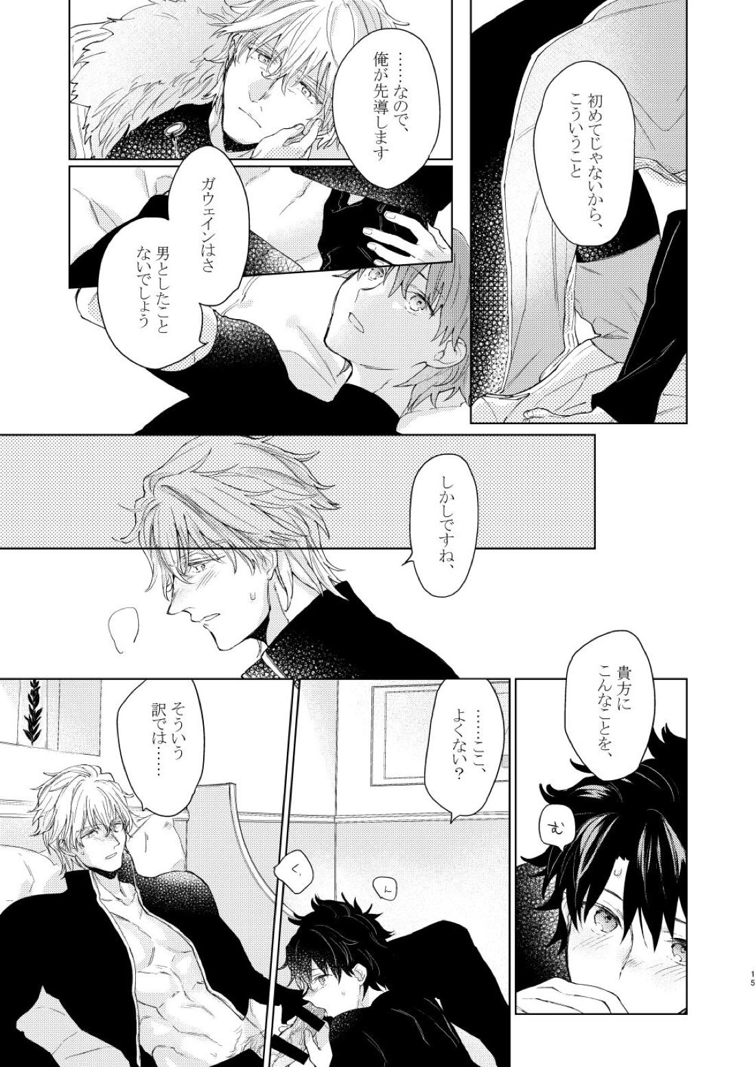 貴方を追って【Fateシリーズ/ガウェぐだ♂】 page 14