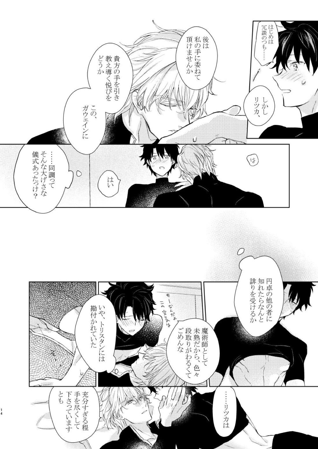 寝ても覚めても【Fateシリーズ/ガウェぐだ♂】 page 13