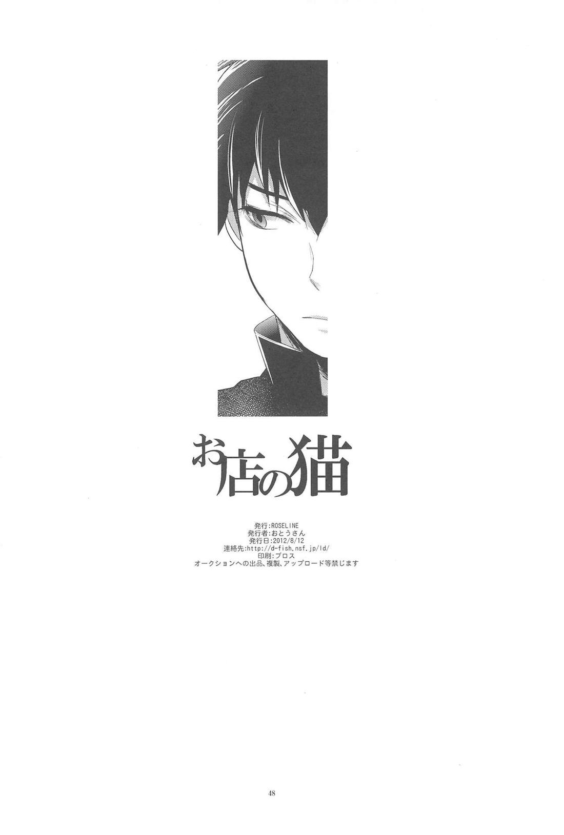 お店の猫 3【Fateシリーズ/言ギル】 page 47