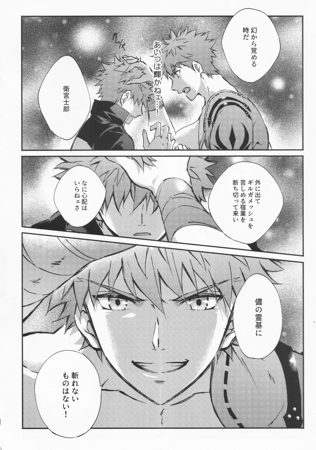 STARDUST LOVESONG 上+下再録【Fateシリーズ/マリギル(キャスター)】 page 17