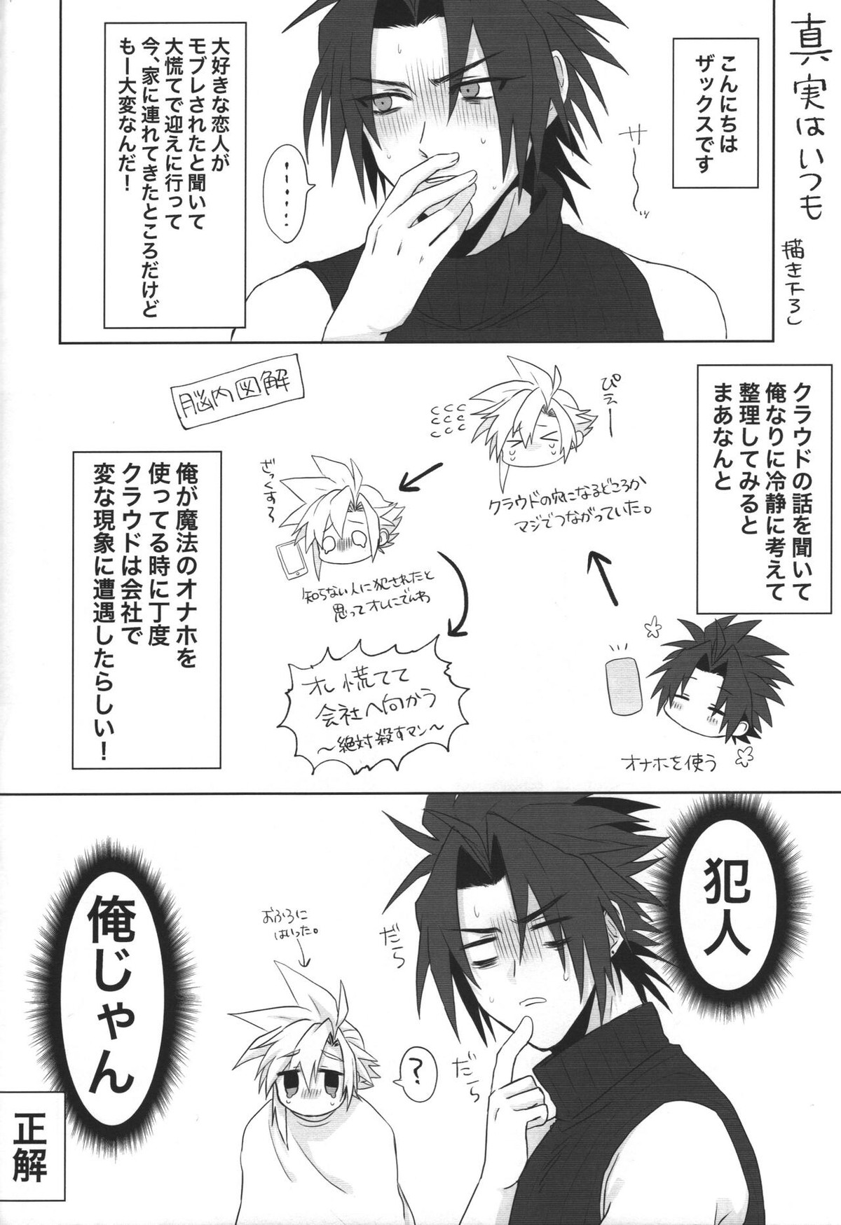 ある意味マテリア穴【ファイナルファンタジー7/ザククラ】 page 17