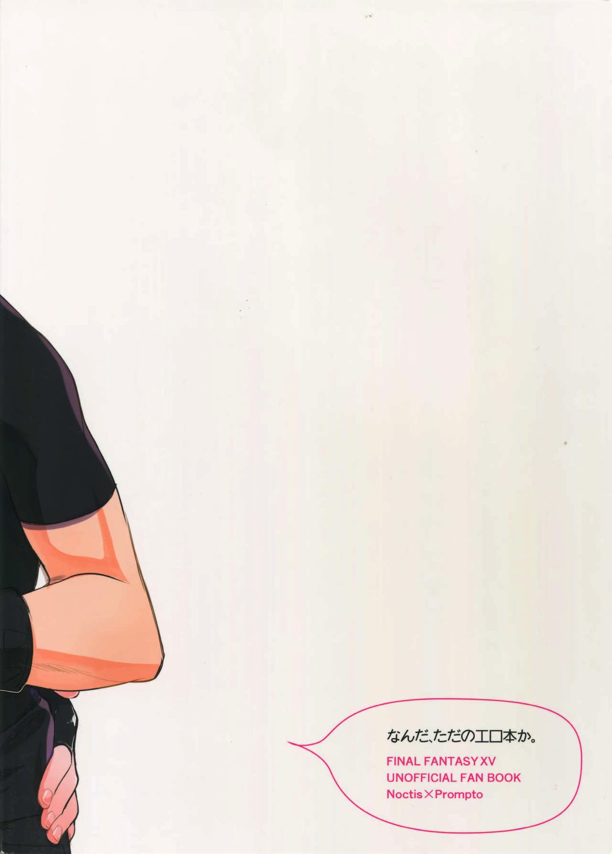 なんだ、ただのエロ本か。【ファイナルファンタジー15/ノクプロ】 page 19