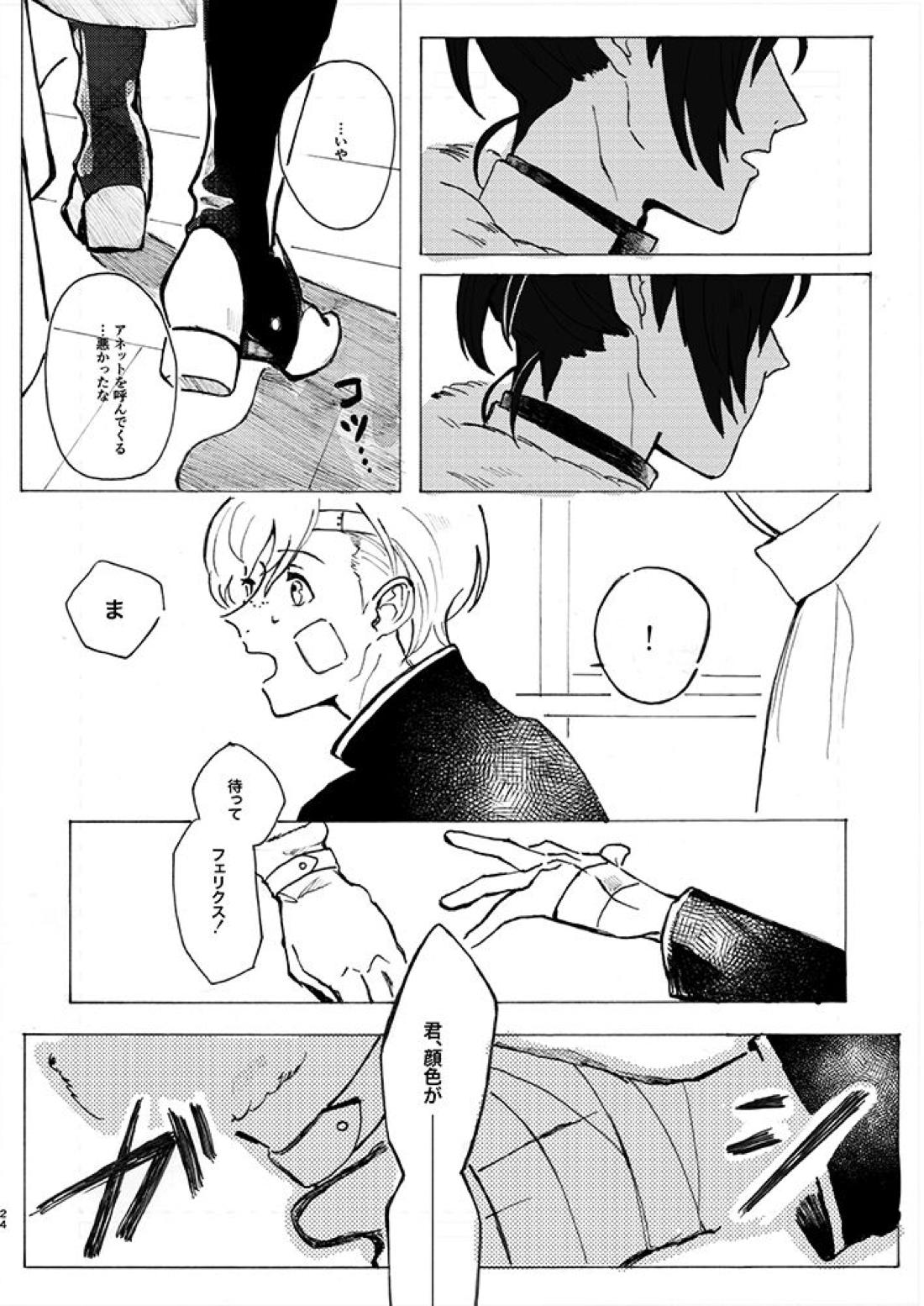 立派な最期と言わせるものか【ファイアーエムブレム風花雪月/アッシュ×フェリクス】 page 21