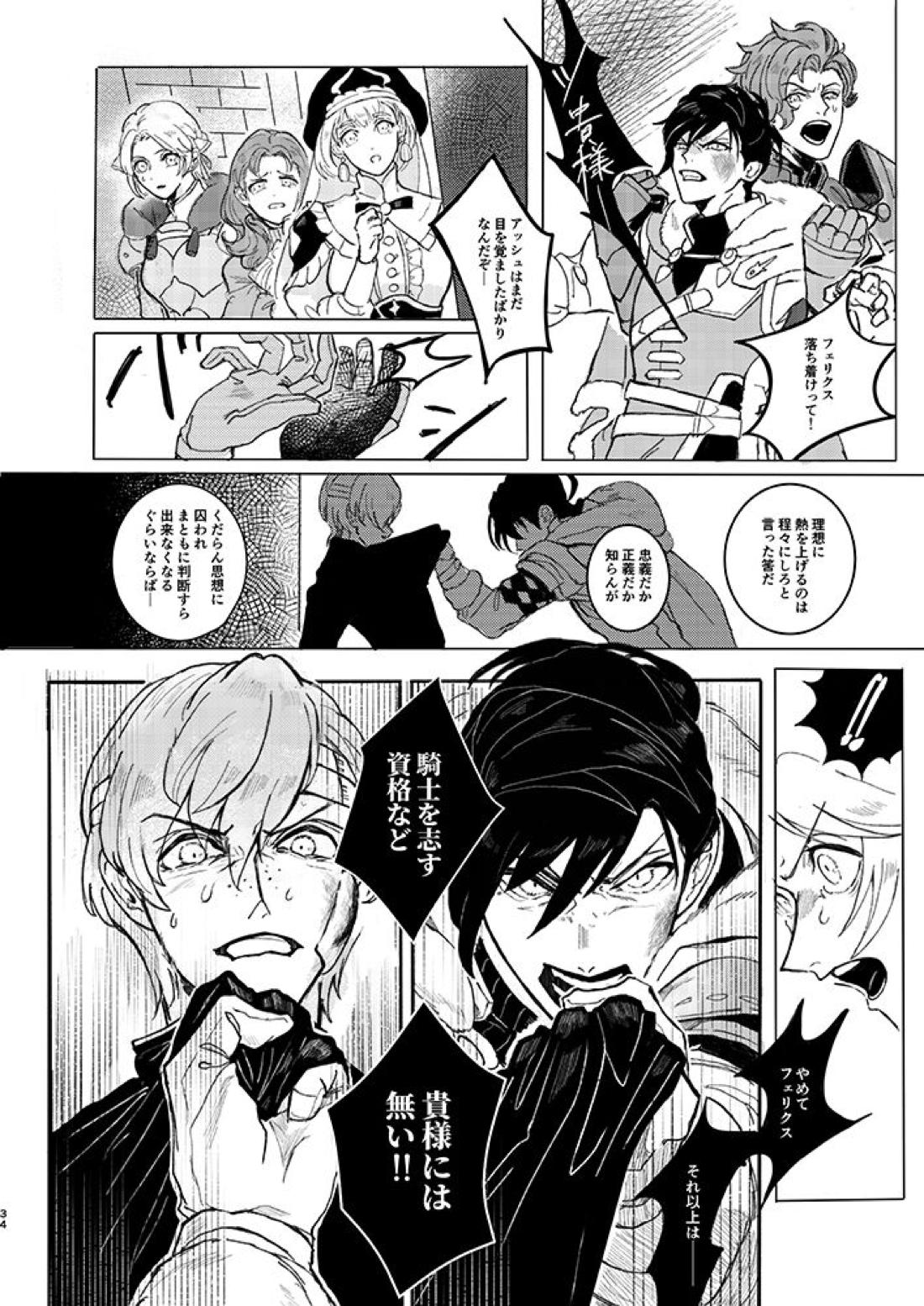 立派な最期と言わせるものか【ファイアーエムブレム風花雪月/アッシュ×フェリクス】 page 31