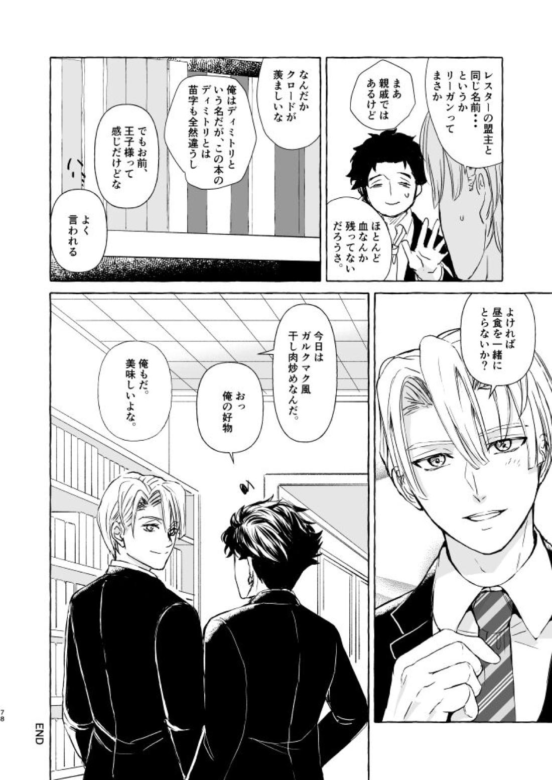 きみのかたち【ファイアーエムブレム風花雪月/クロディミ】 page 78