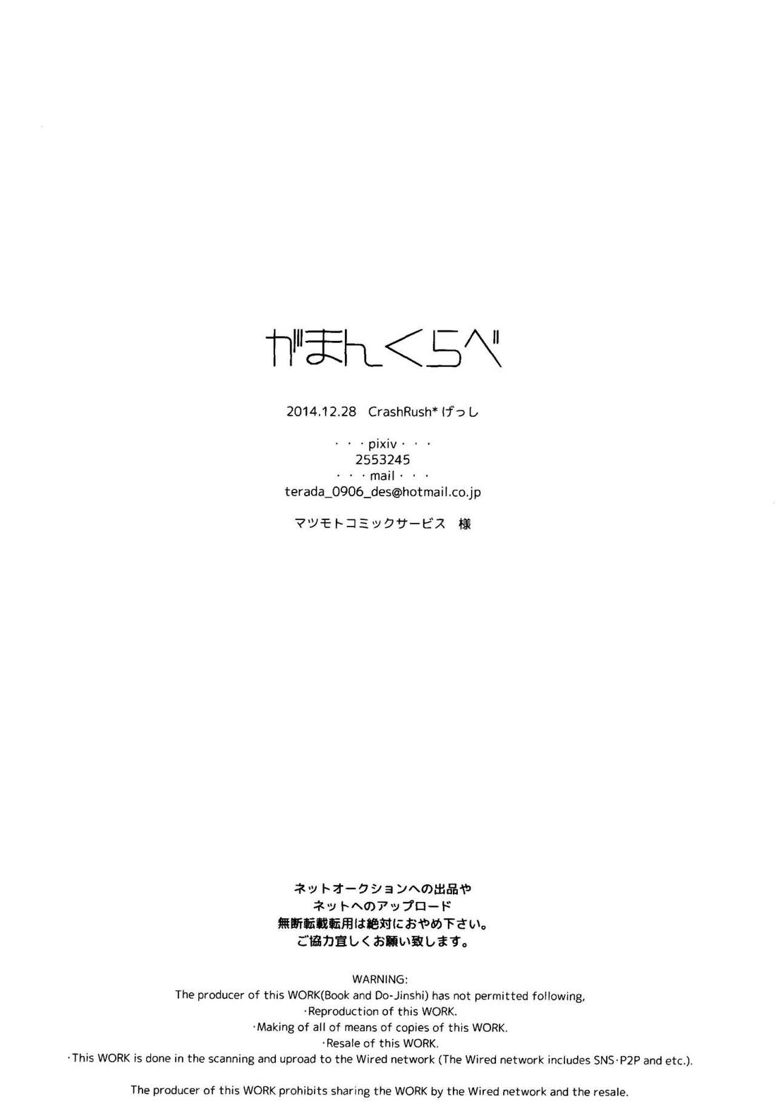 がまんくらべ【Free!/まこはる】 page 29