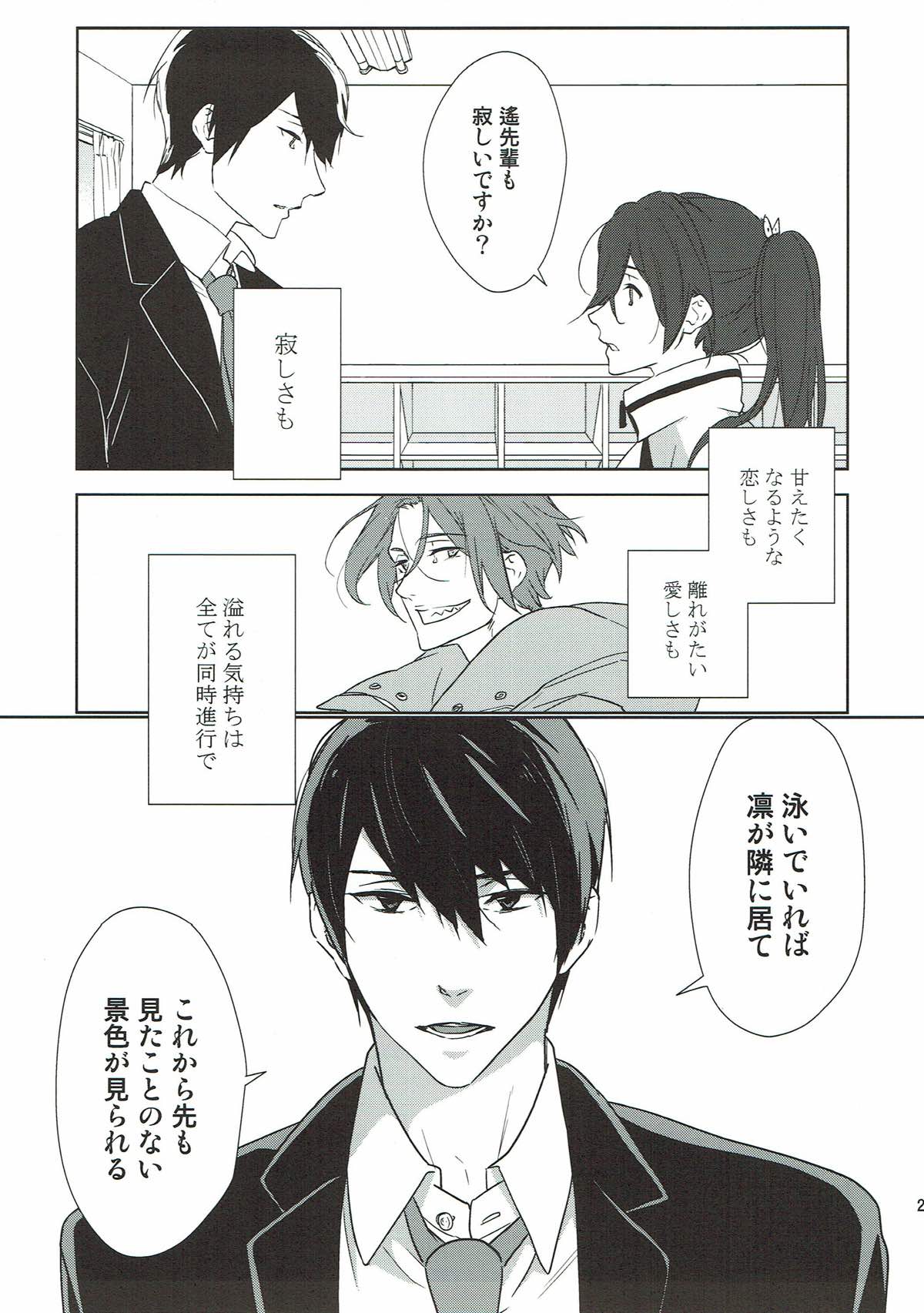 やさしく、沁みる【Free!/凛遙】 page 22