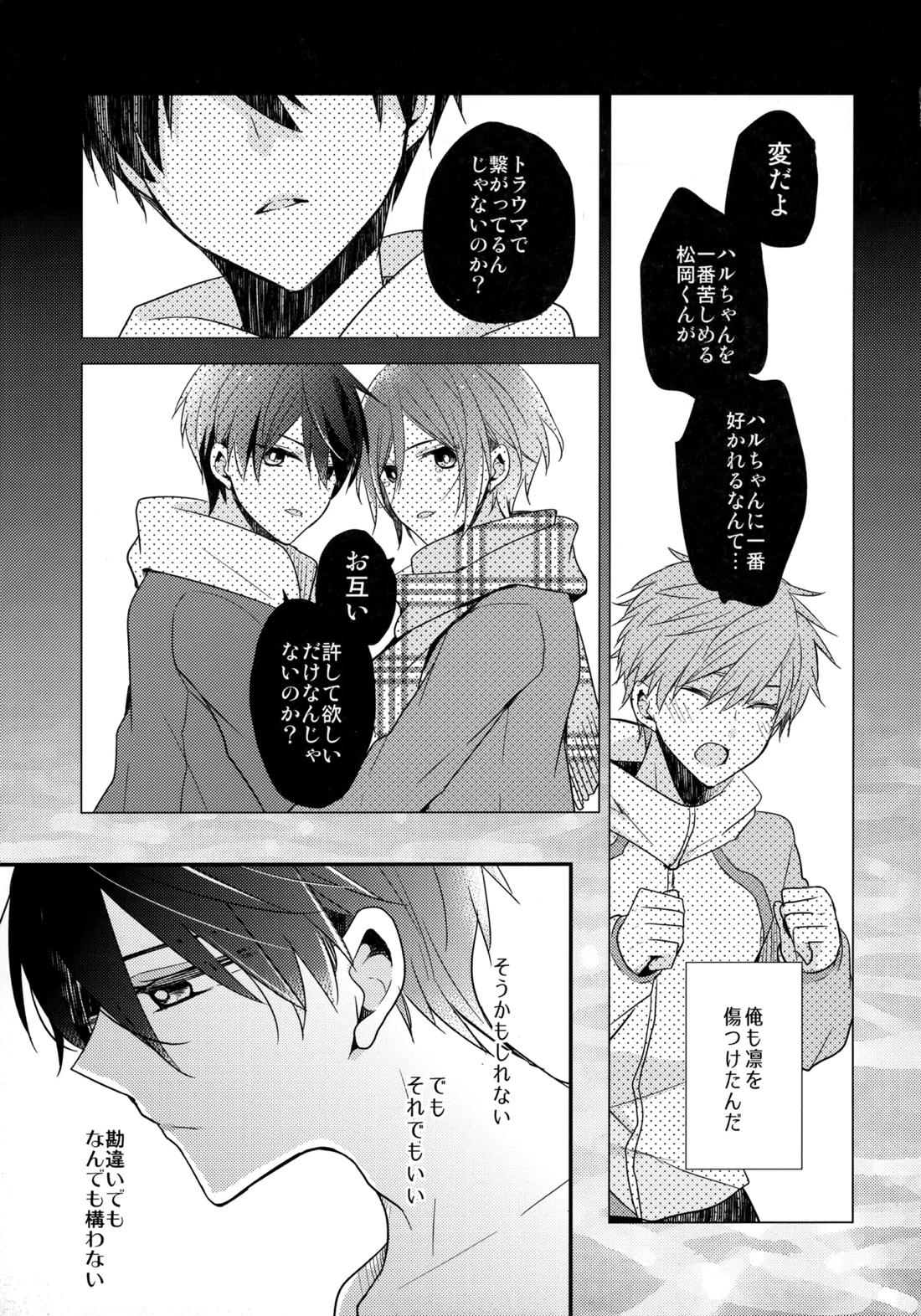 昇華する白昼夢【Free!/遙凛】 page 14