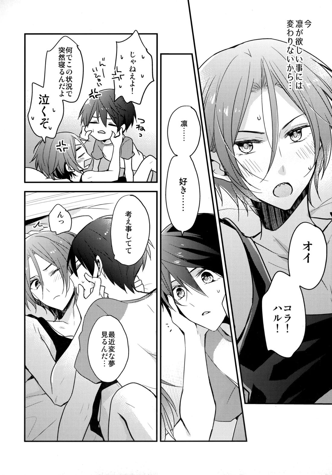 昇華する白昼夢【Free!/遙凛】 page 15