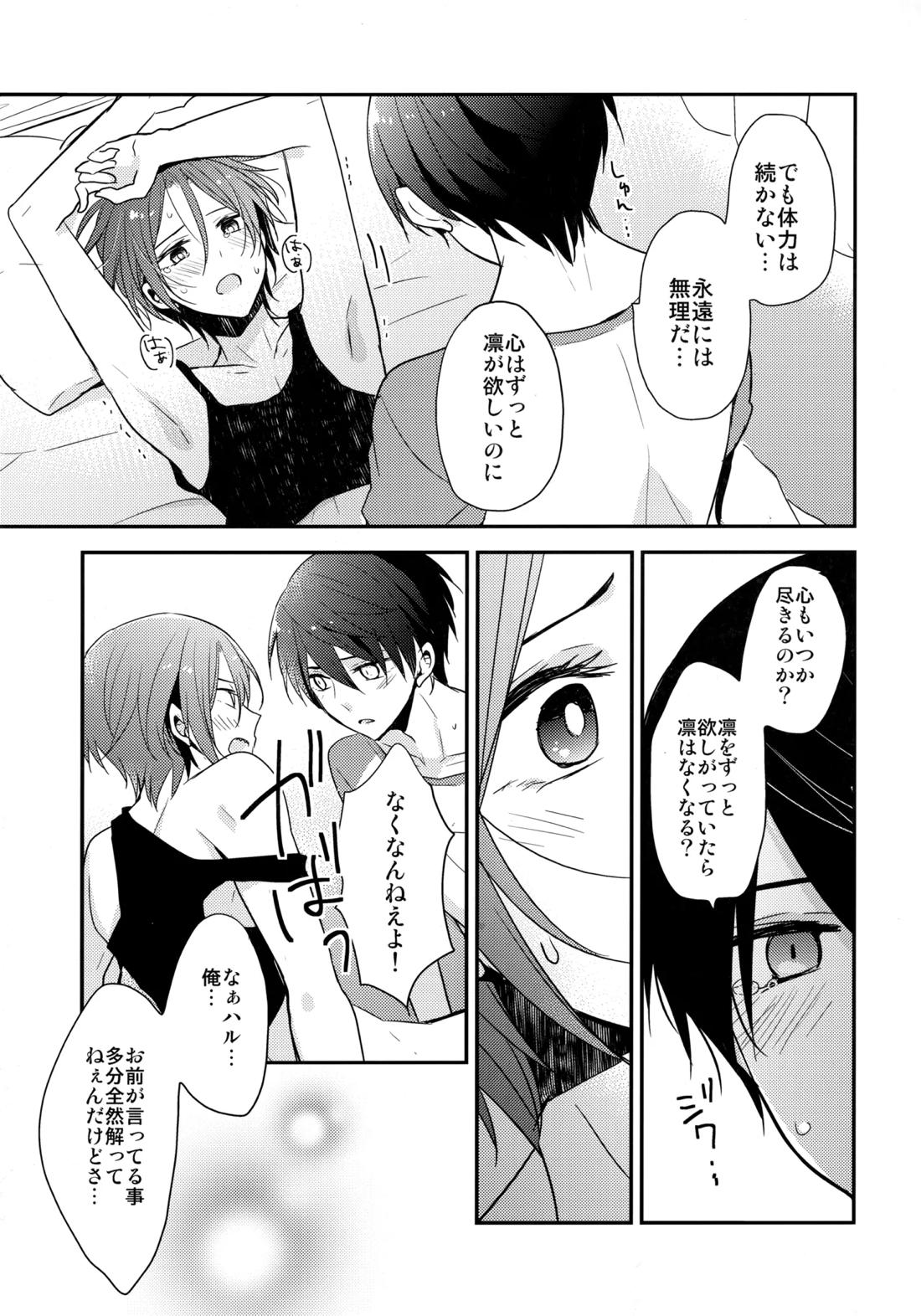 昇華する白昼夢【Free!/遙凛】 page 22