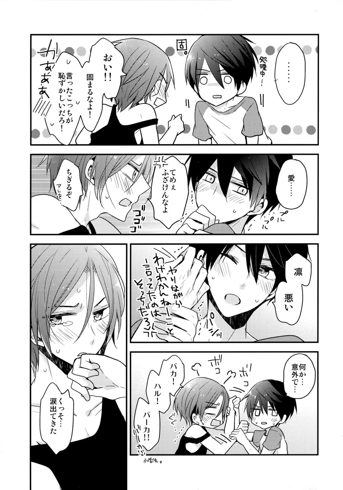 昇華する白昼夢【Free!/遙凛】 page 24