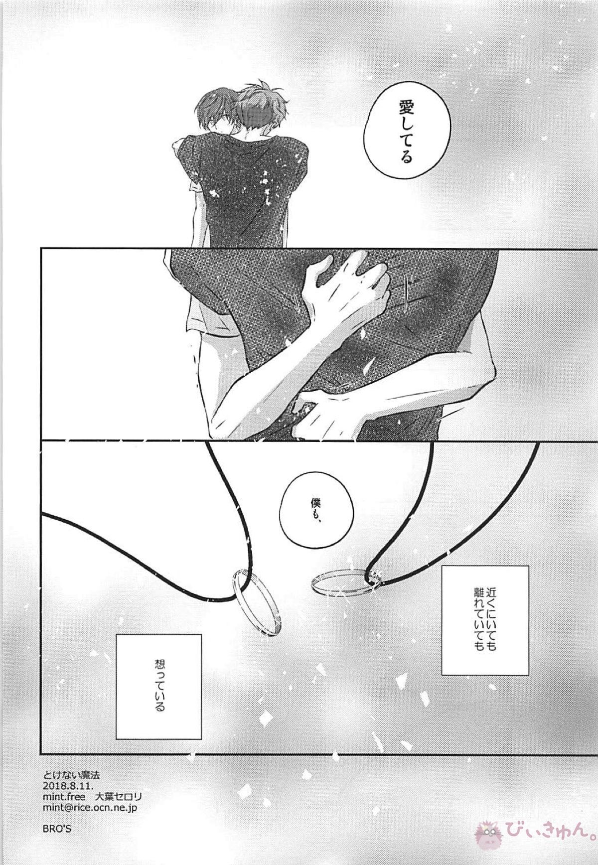とけない魔法【Free!/夏郁】 page 33