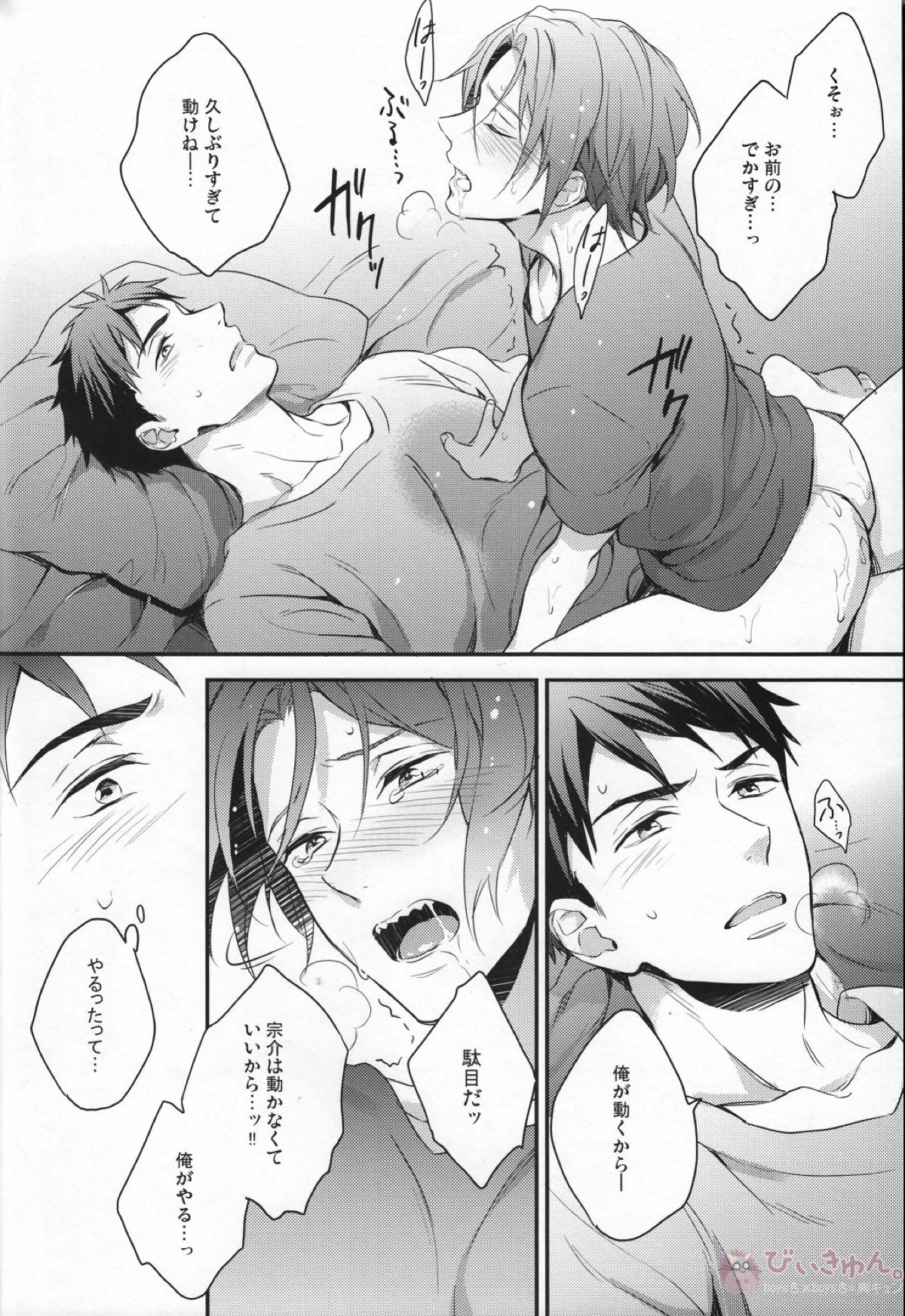 宗介の肩は俺が守る!【Free!/宗凛】 page 15