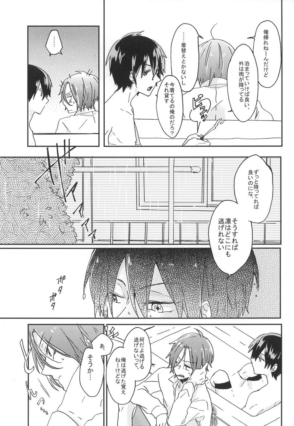 泣いて溺れて【Free!/遙凛】 page 14