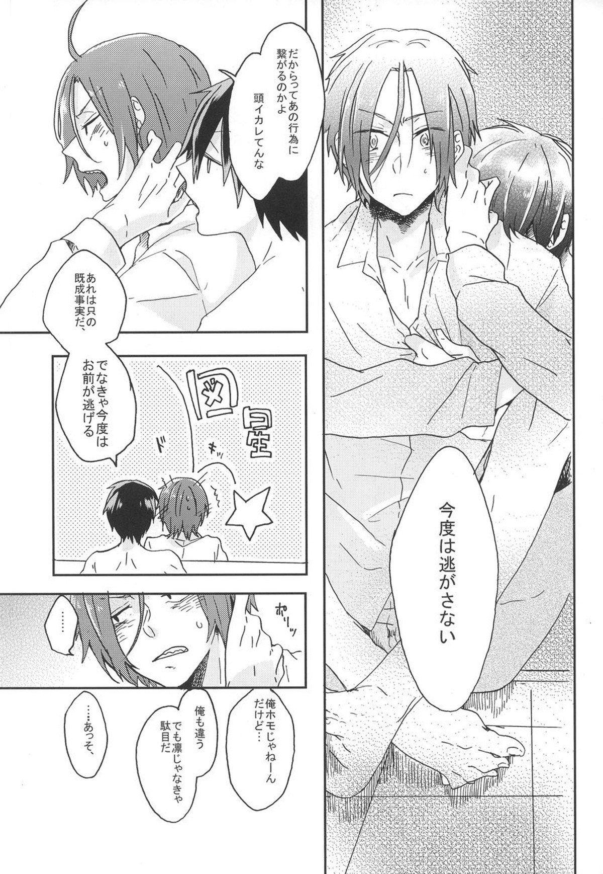 泣いて溺れて【Free!/遙凛】 page 16