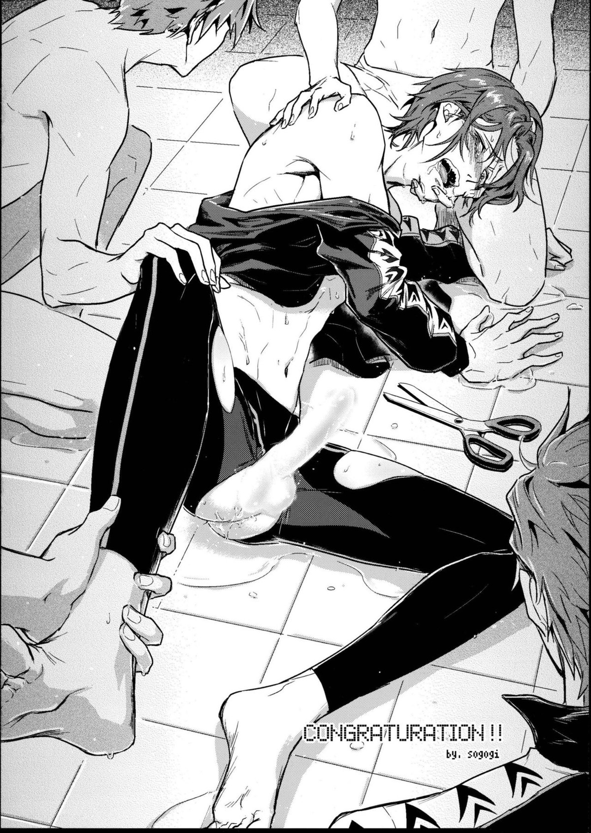 ぶちょうと!【Free!/モブ凛】 page 23