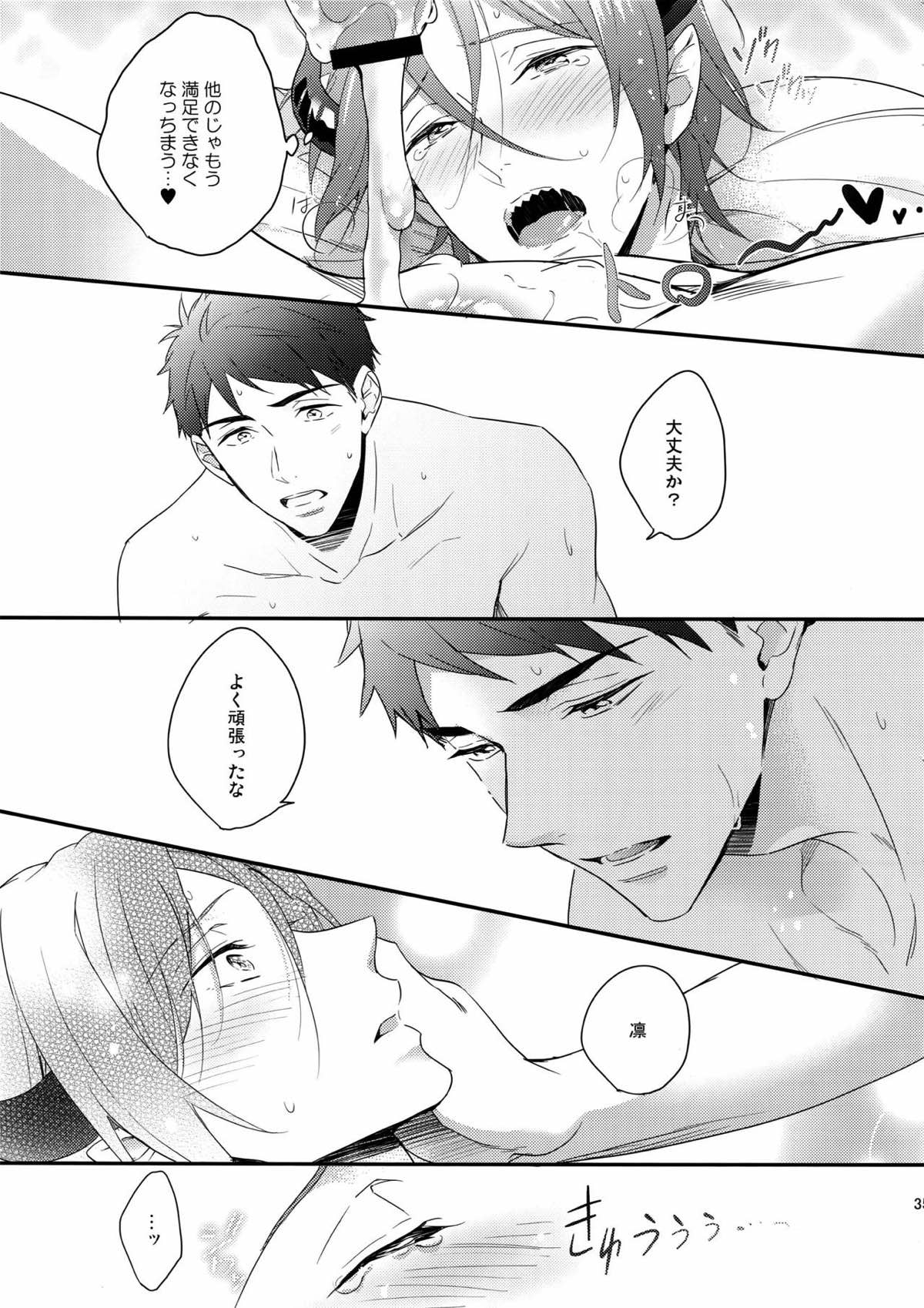 ヴァージンインキュバス【Free!/宗凛】 page 34