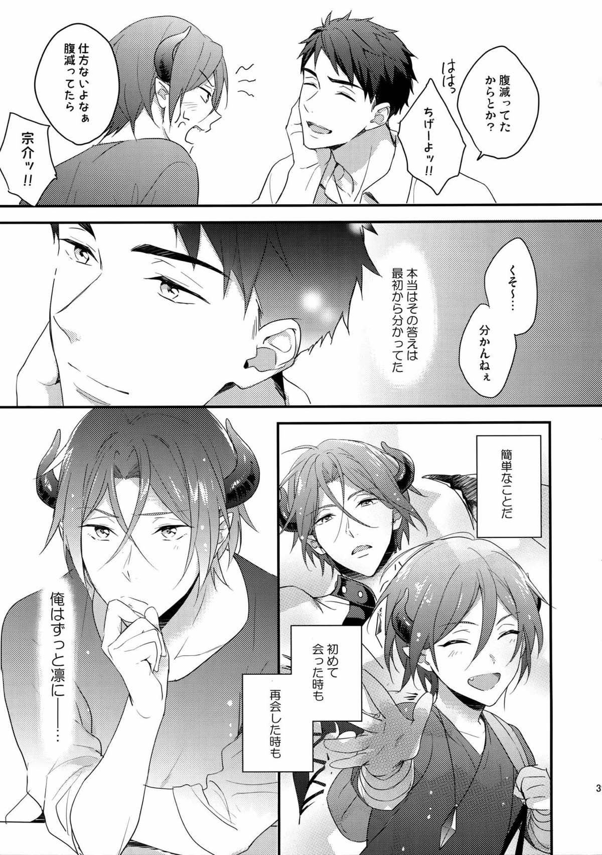 ヴァージンインキュバス【Free!/宗凛】 page 38