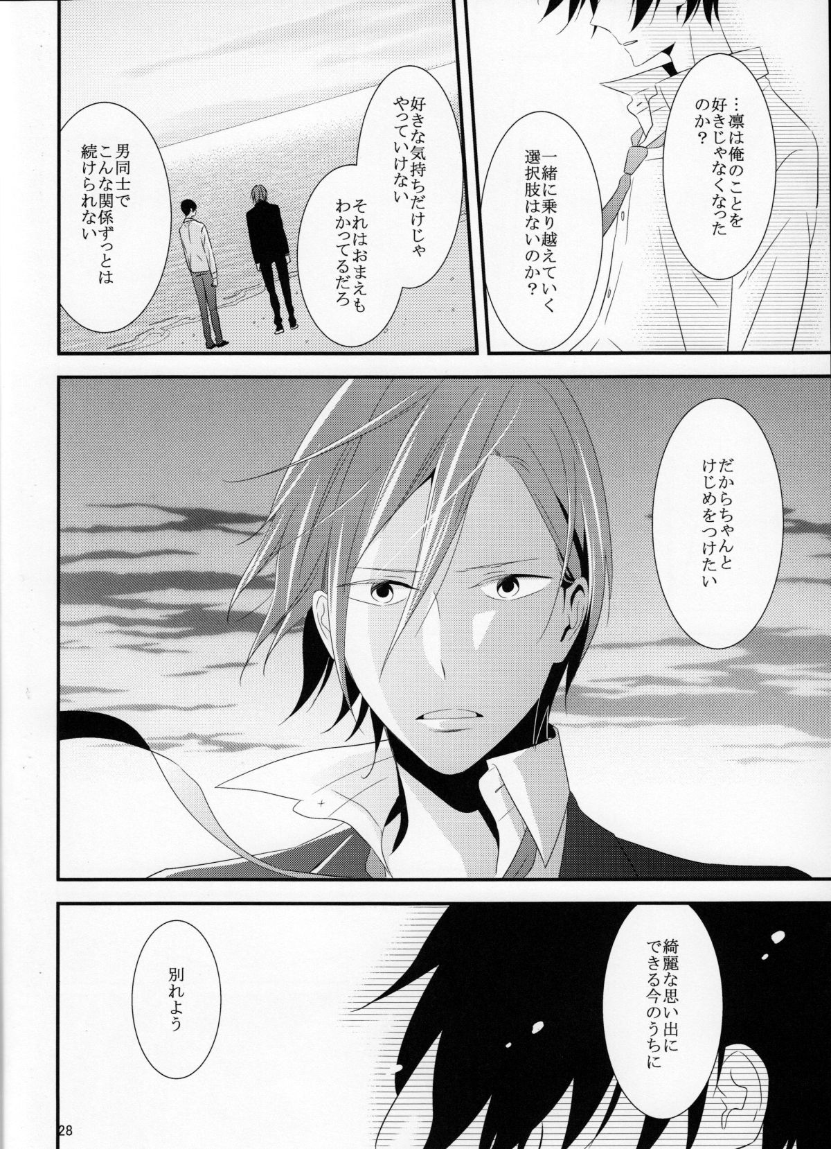 さよなら、ぼくらの初恋【Free!/凛遙】 page 29