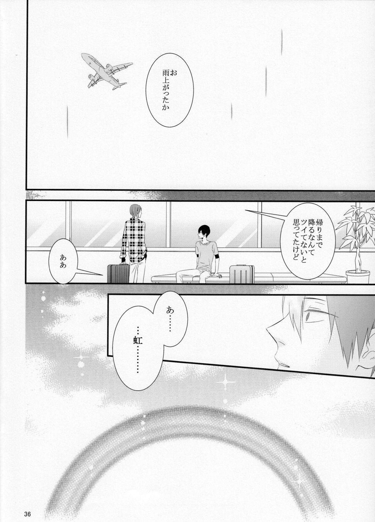 さよなら、ぼくらの初恋【Free!/凛遙】 page 37