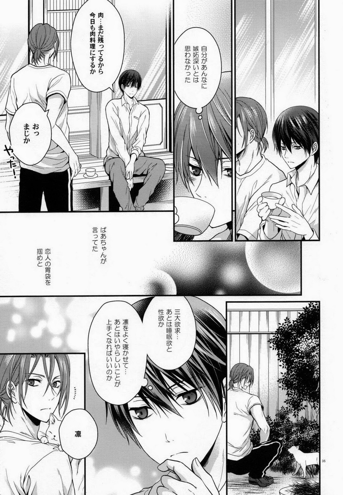 清純奪取!【Free!/凛遙】 page 34