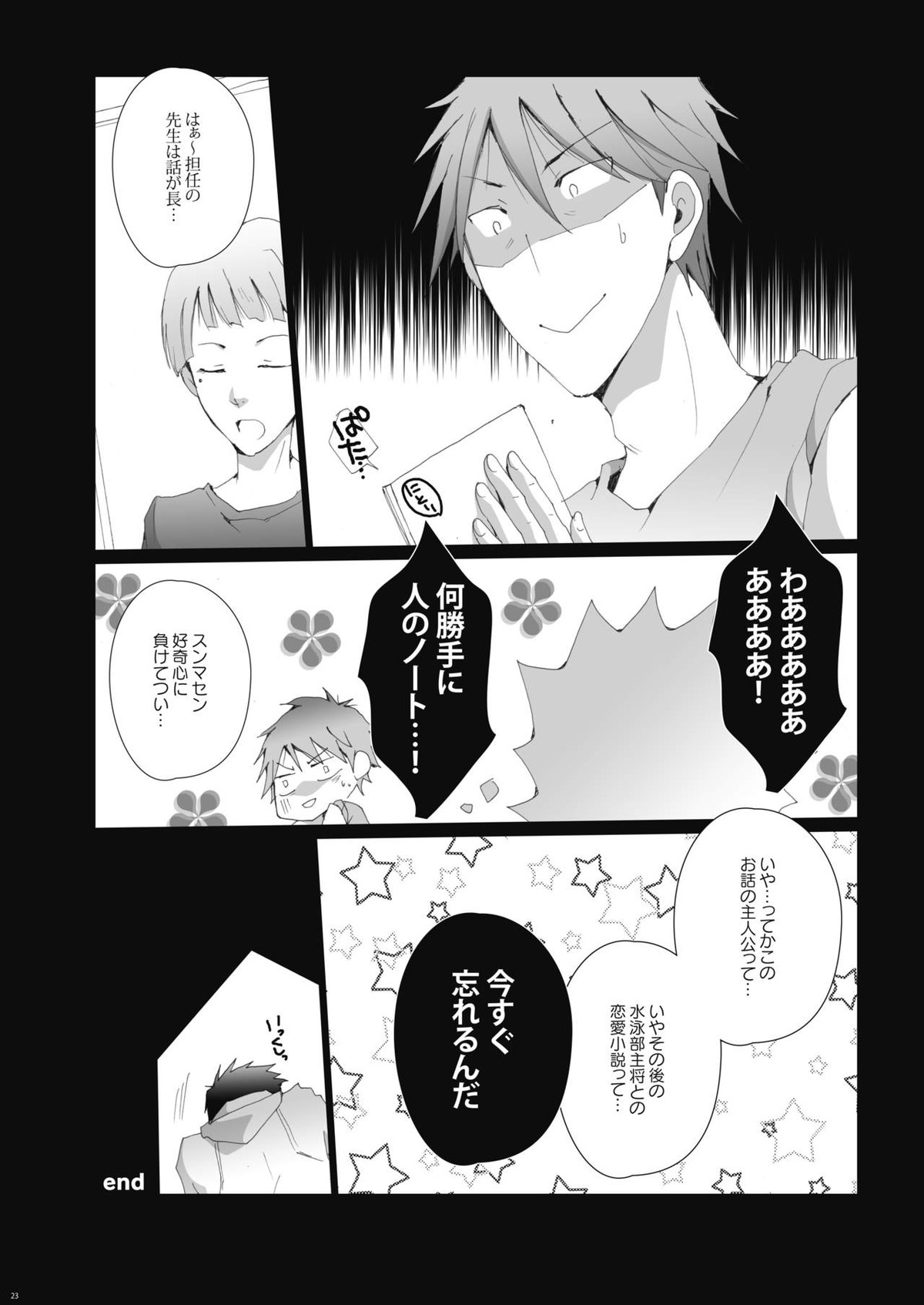 鮫柄学園のヤリ部屋【Free!/モブ宗(モブ×山崎宗介)】 page 24