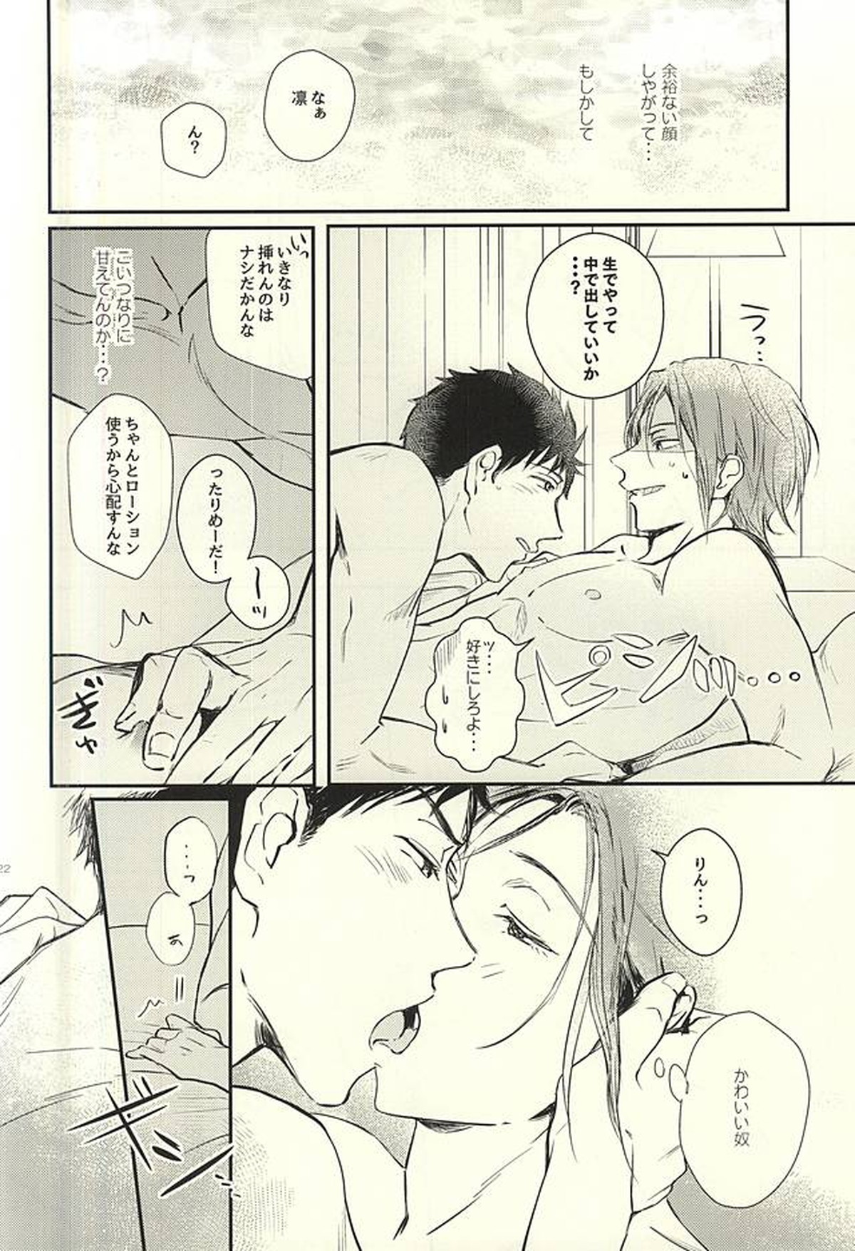 ワガママBODY&SOUL【Free!/宗凛】 page 21
