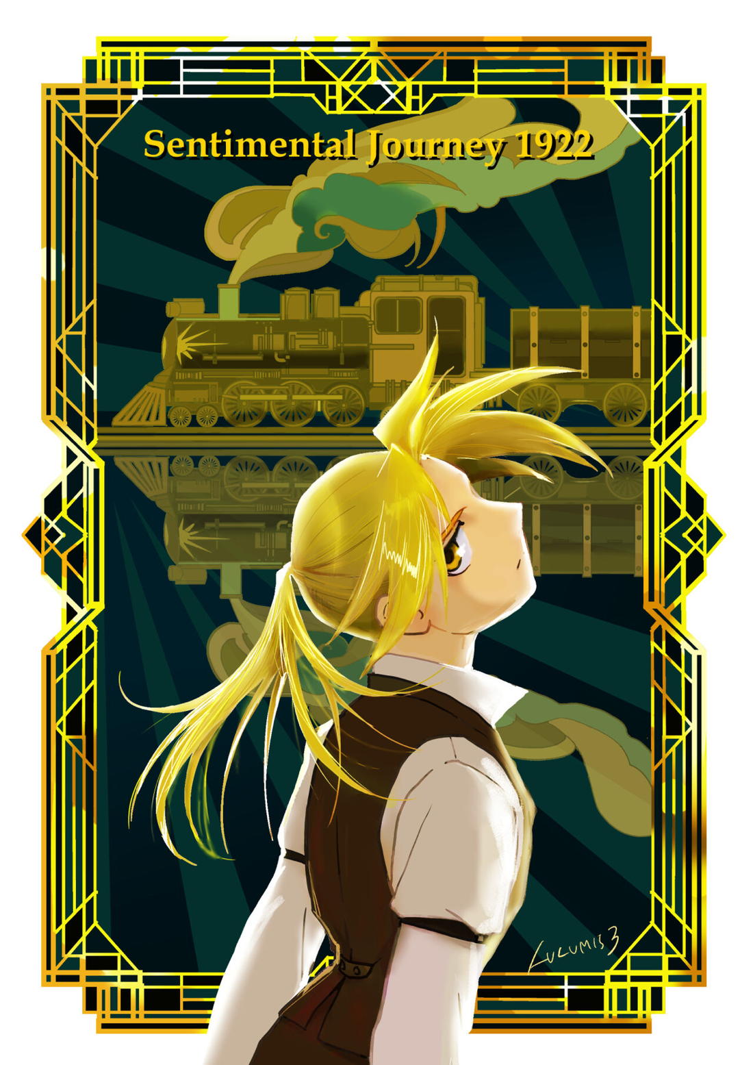 Recommended BL manga "Sentimental Journey 1922【鋼の錬金術師/ロイエド】" cover image