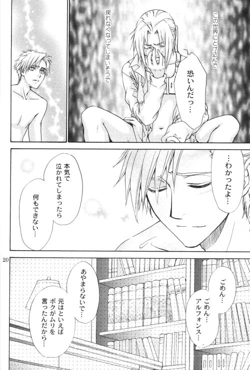 Honey Hunt 【鋼の錬金術師/アルエド(アルフォンス×エドワード)】 page 19