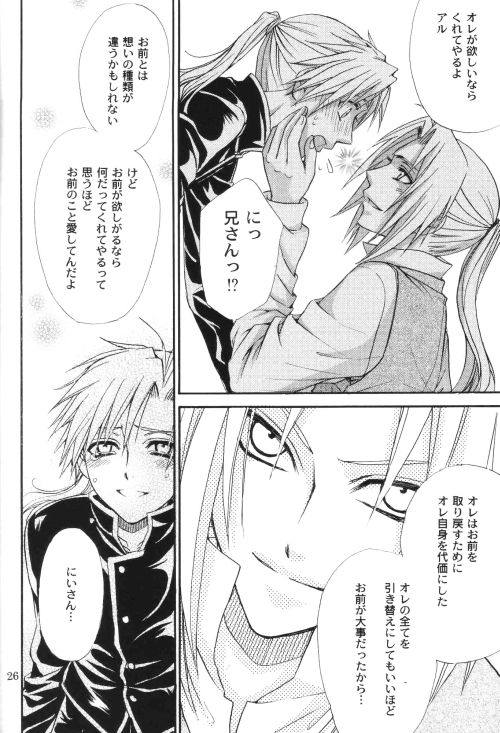 Honey Hunt 【鋼の錬金術師/アルエド(アルフォンス×エドワード)】 page 25